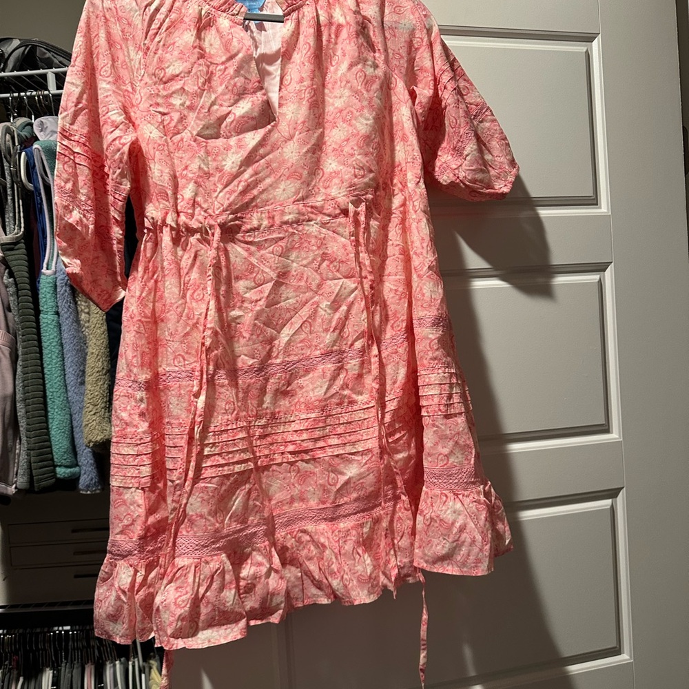 Draper James Kellie Floral Tie Dress